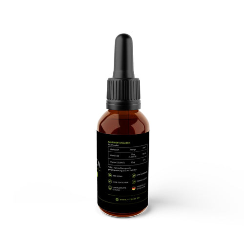 Vitamin D3 + K2 - 1.700 Tropfen (1.000 I.E.) - 50ml