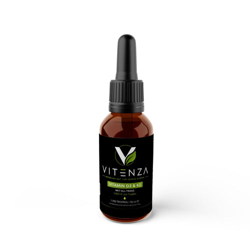 Vitamin D3 + K2 - 1.700 Tropfen (1.000 I.E.) - 50ml